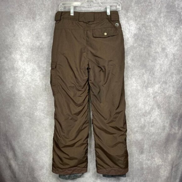 Gander Mountain Ski Pants Womens Small Brown Pockets Lined Outdoors Snowboarding - Picture 2 of 14